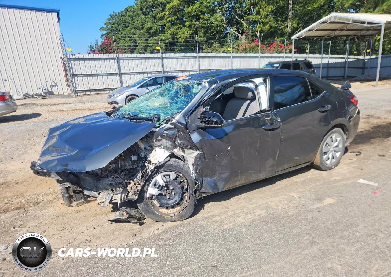 2016 Toyota Corolla Le VIN:5YFBURHE4GP386648 - 1