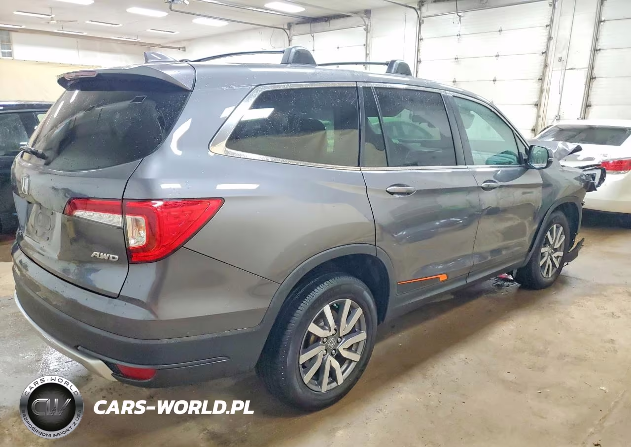2020 Honda Pilot Ex VIN:5FNYF6H32LB034191 - 3