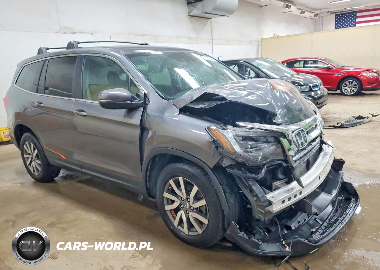2020 Honda Pilot Ex VIN:5FNYF6H32LB034191 - 4