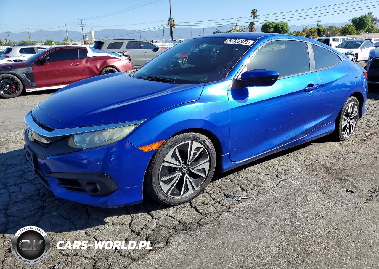 2016 Honda Civic Exl VIN:2HGFC3B73GH354244 - 1