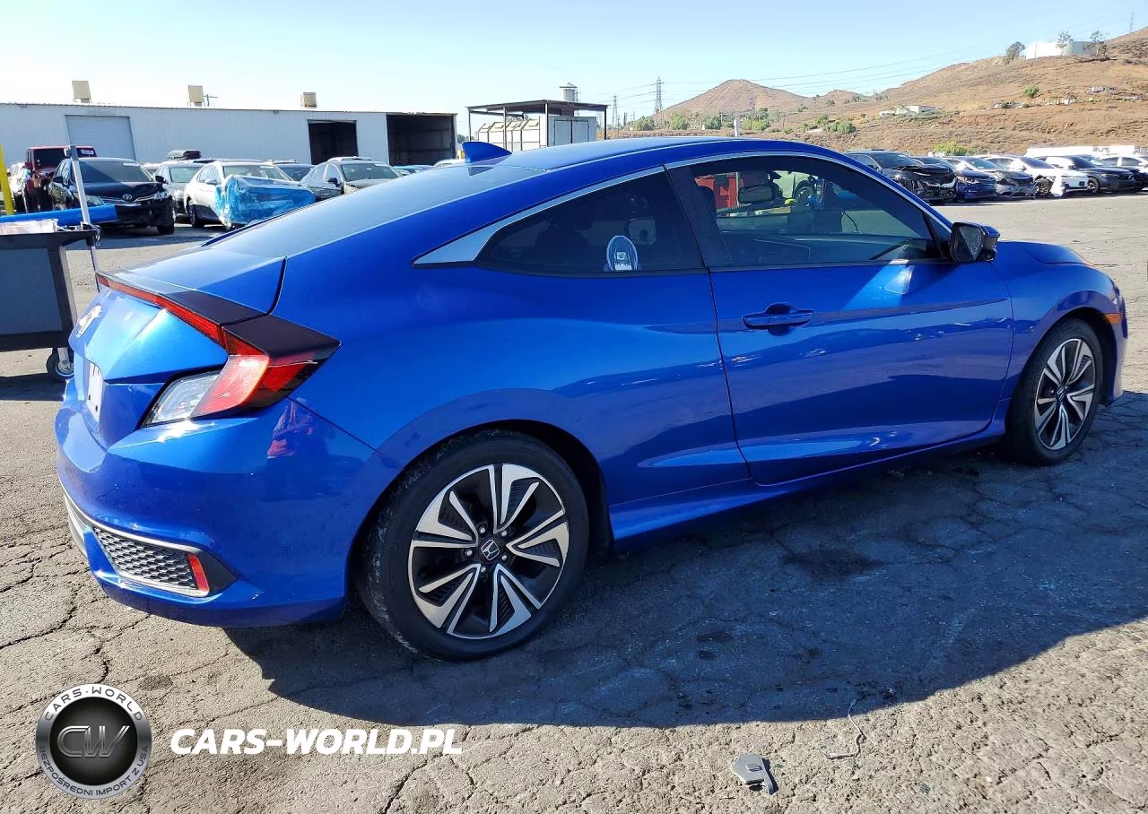 2016 Honda Civic Exl VIN:2HGFC3B73GH354244 - 3