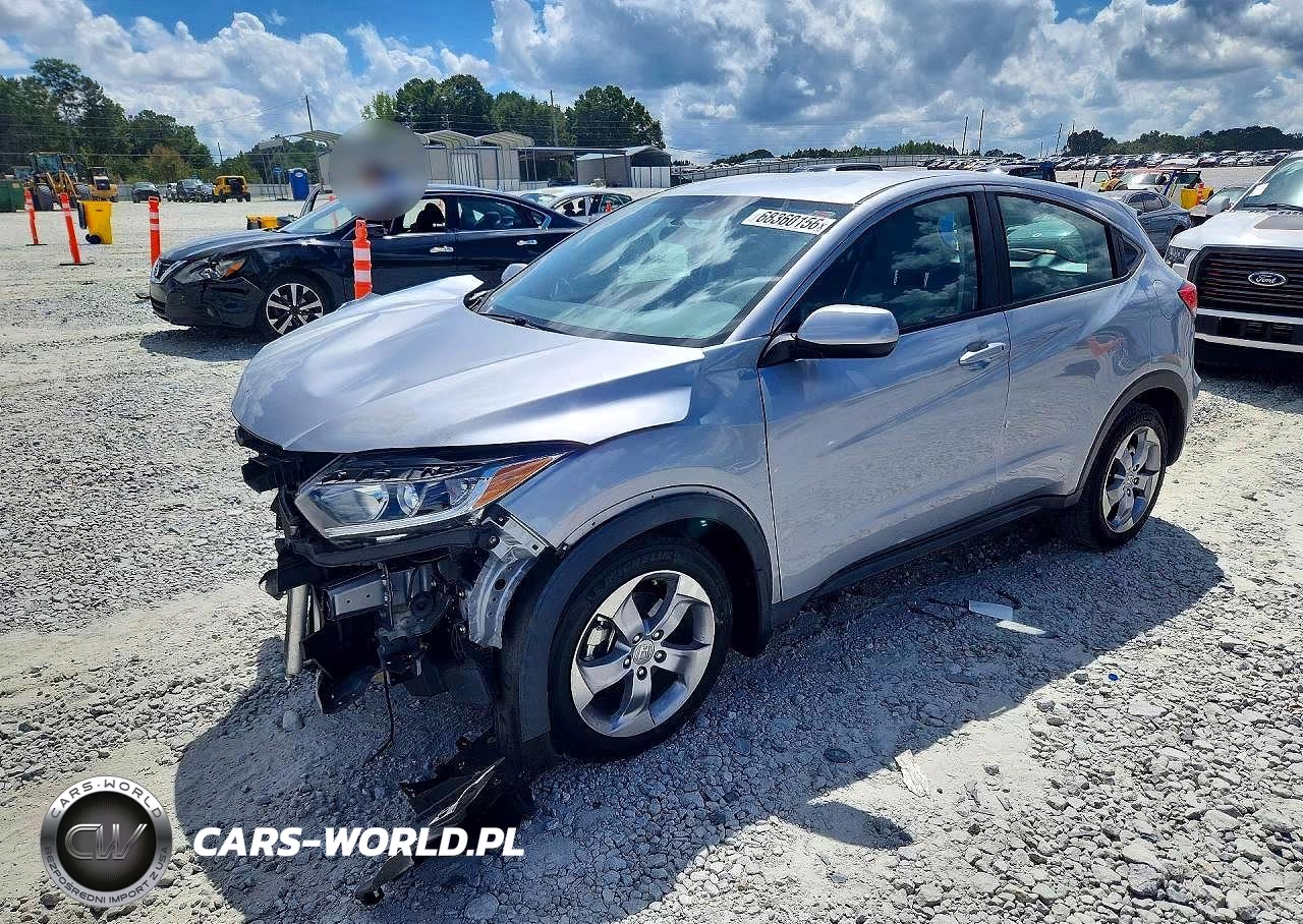 2022 Honda Hr-V Lx VIN:3CZRU5H38NM723102 - 1