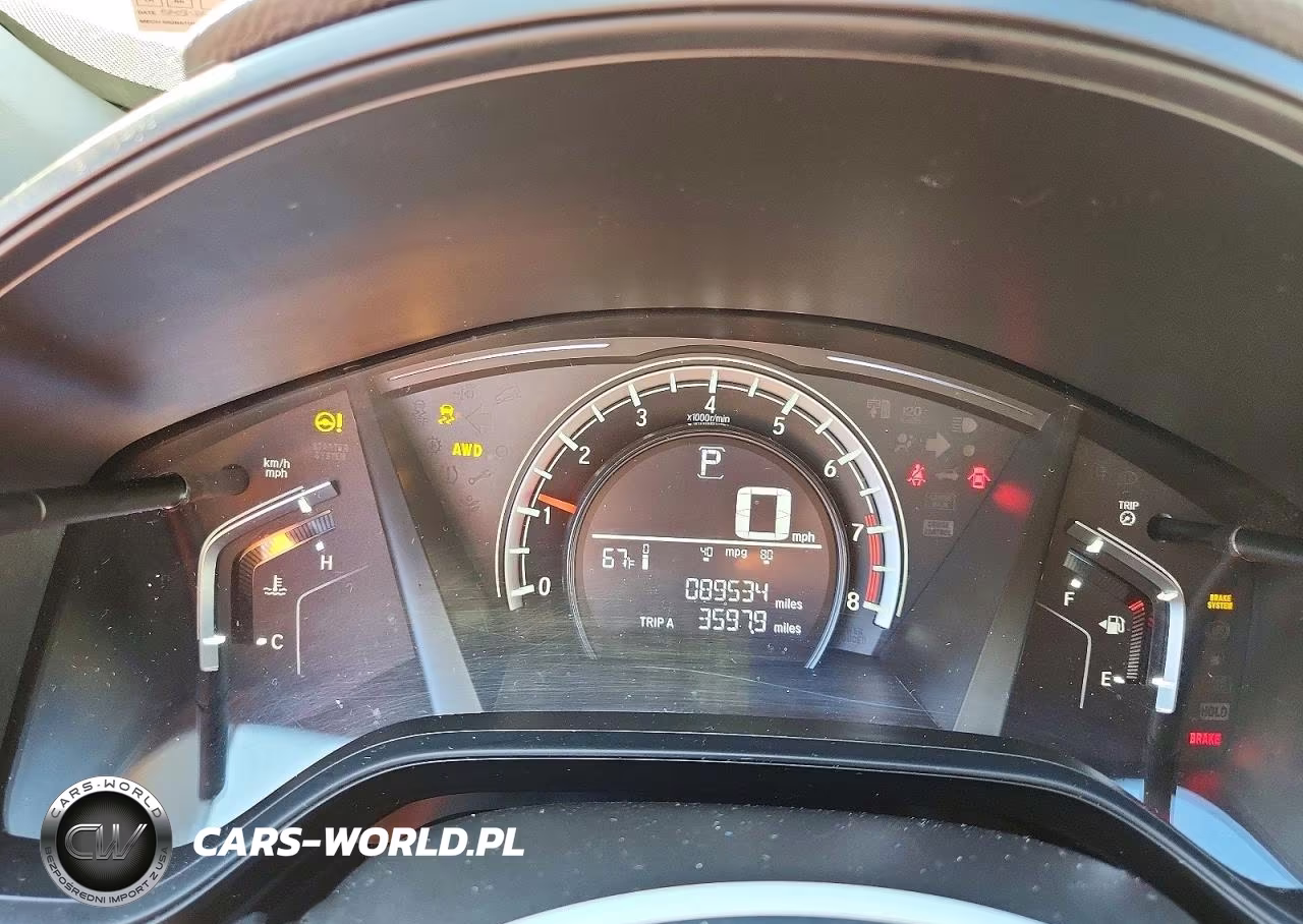 2019 Honda Cr-V Lx VIN:2HKRW6H34KH221923 - 9