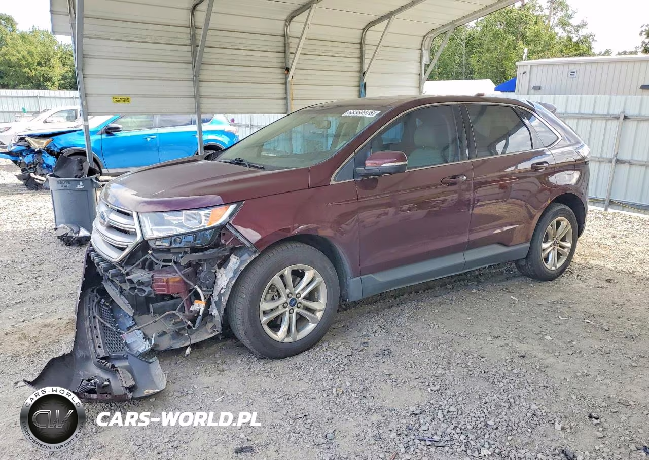 2018 Ford Edge Sel VIN:2FMPK3J89JBB31275 - 1
