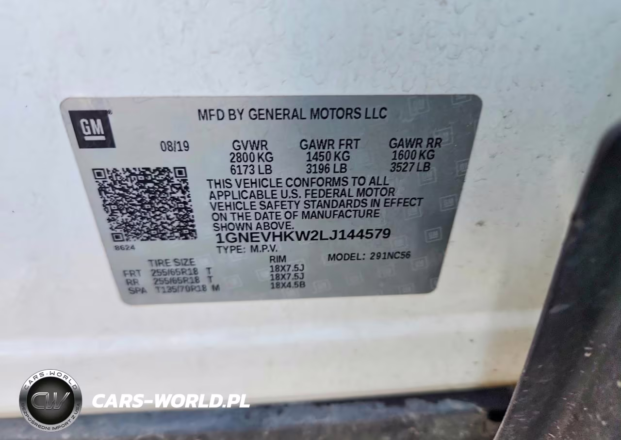 2020 Chevrolet Traverse Lt VIN:1GNEVHKW2LJ144579 - 13