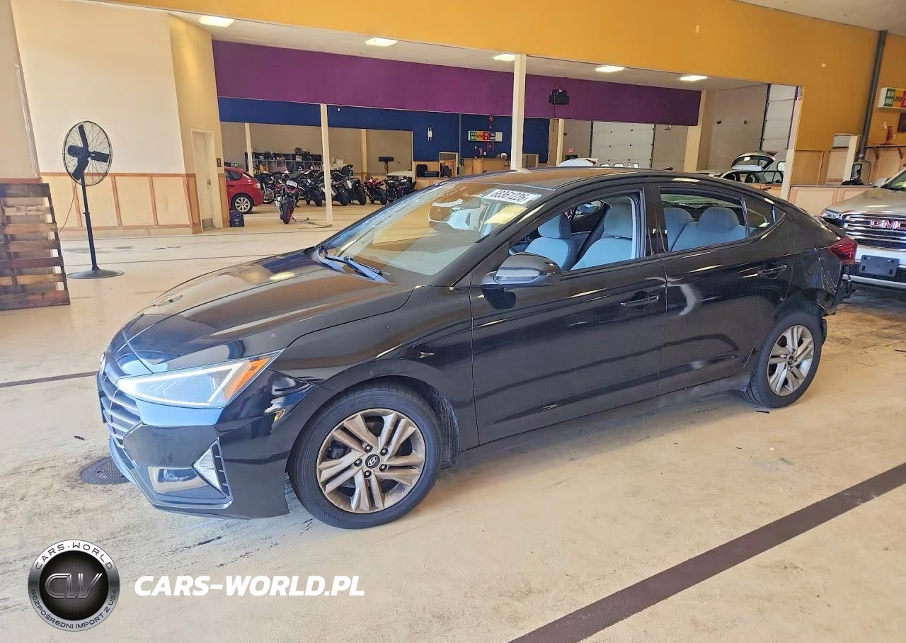 2020 Hyundai Elantra Sel VIN:5NPD84LF2LH543620 - 1