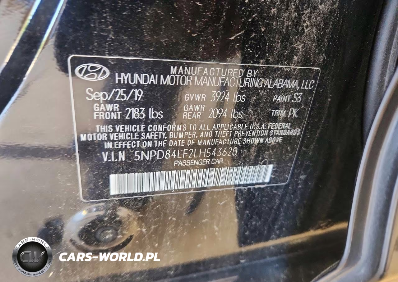 2020 Hyundai Elantra Sel VIN:5NPD84LF2LH543620 - 12