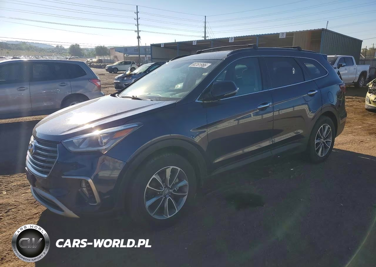 2017 Hyundai Santa Fe Limited VIN:KM8SNDHF7HU175078 - 1