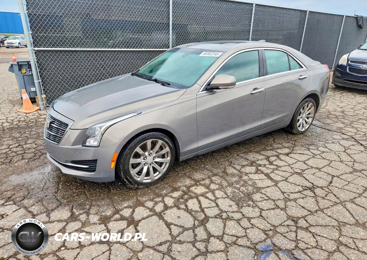 2017 Cadillac Ats Luxury VIN:1G6AH5RX8H0142573 - 1