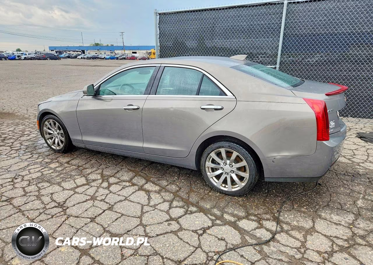 2017 Cadillac Ats Luxury VIN:1G6AH5RX8H0142573 - 2