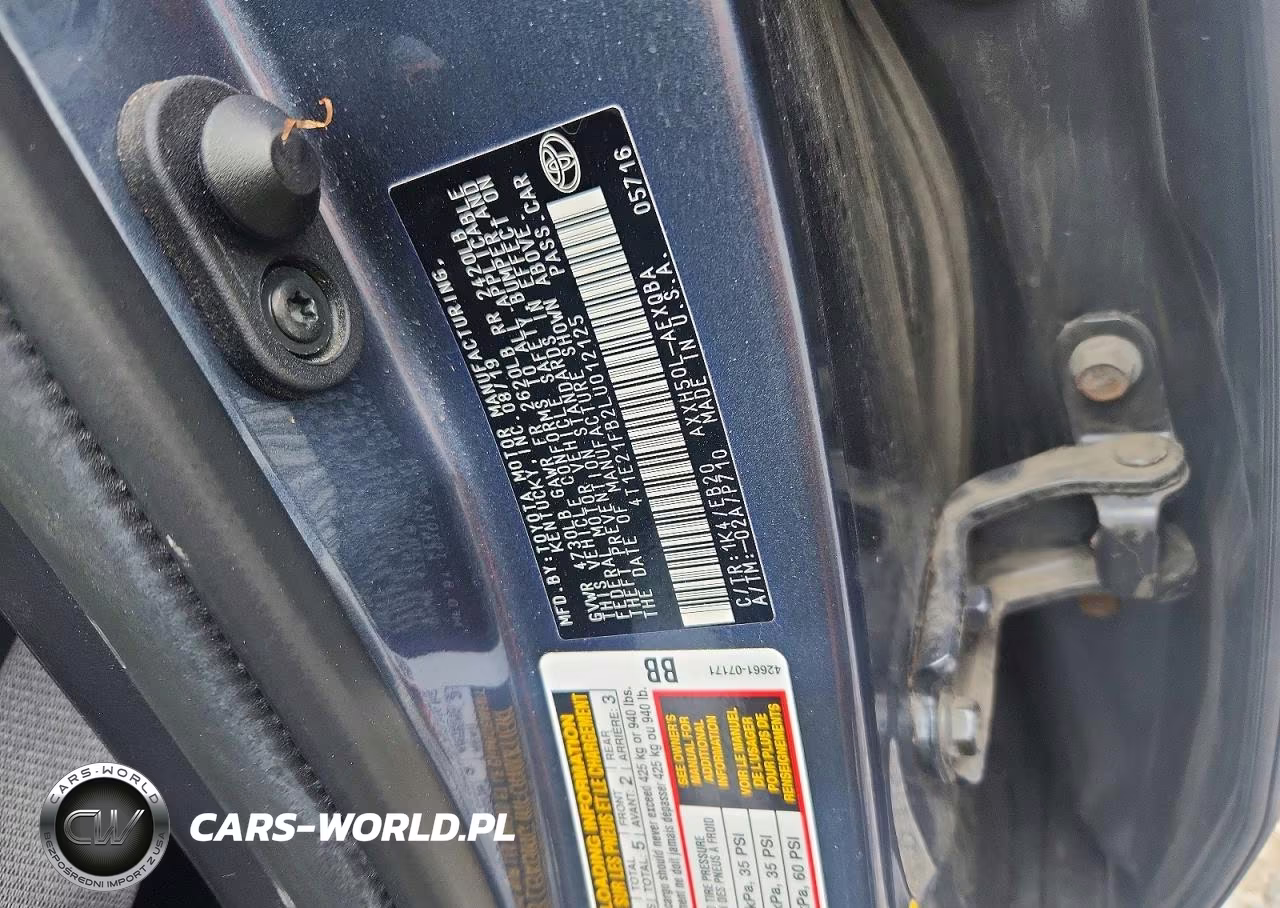 2020 Toyota Avalon Xse VIN:4T1E21FB2LU012125 - 12