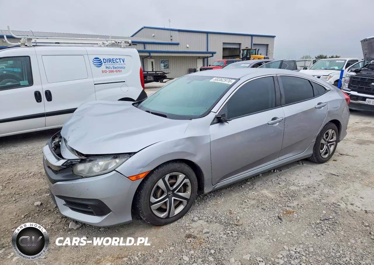 2016 Honda Civic Lx VIN:19XFC2F57GE011904 - 1