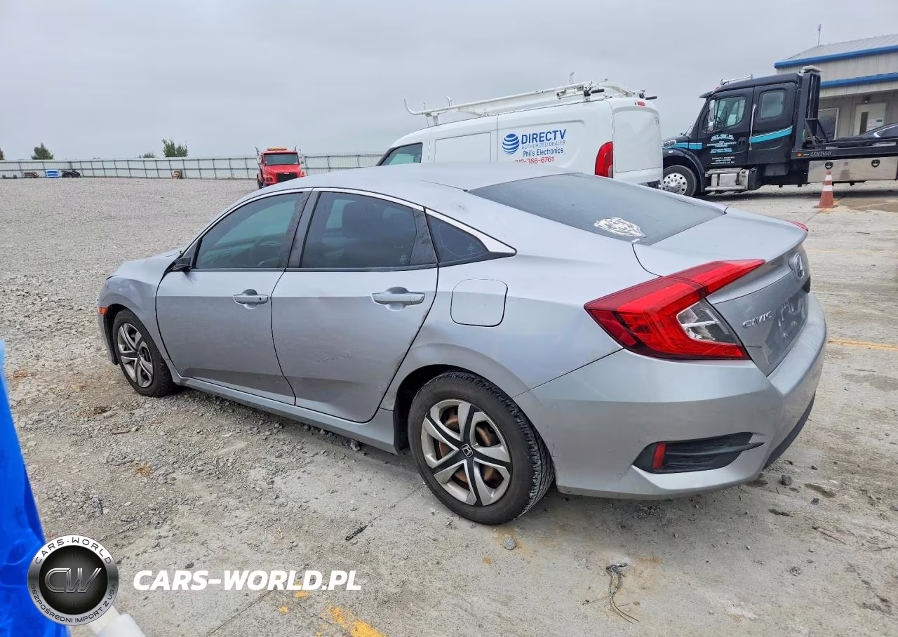 2016 Honda Civic Lx VIN:19XFC2F57GE011904 - 2