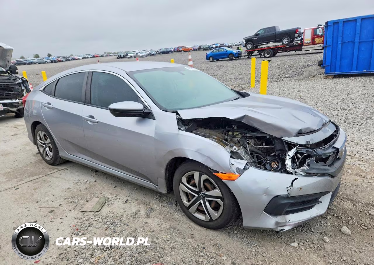 2016 Honda Civic Lx VIN:19XFC2F57GE011904 - 4