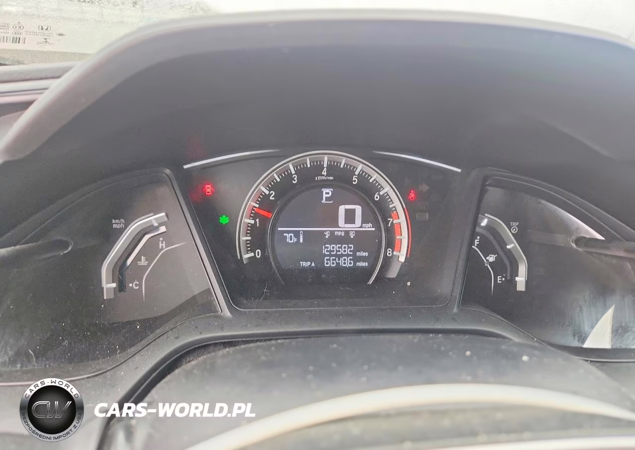 2016 Honda Civic Lx VIN:19XFC2F57GE011904 - 9