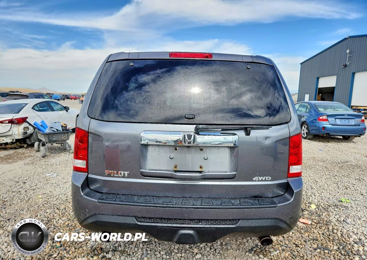 2012 Honda Pilot Exl VIN:5FNYF4H50CB065736 - 6