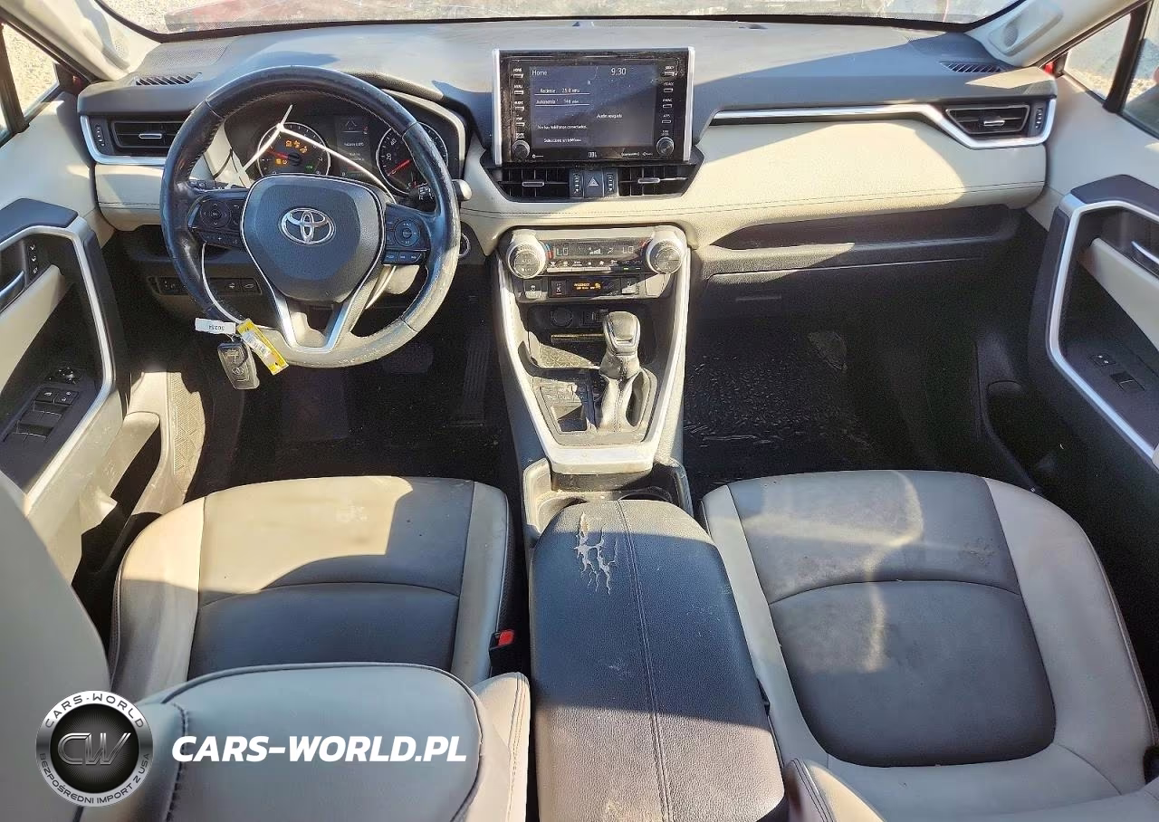 2019 Toyota Rav4 Xle Premium VIN:JTMA1RFVXKD004576 - 8