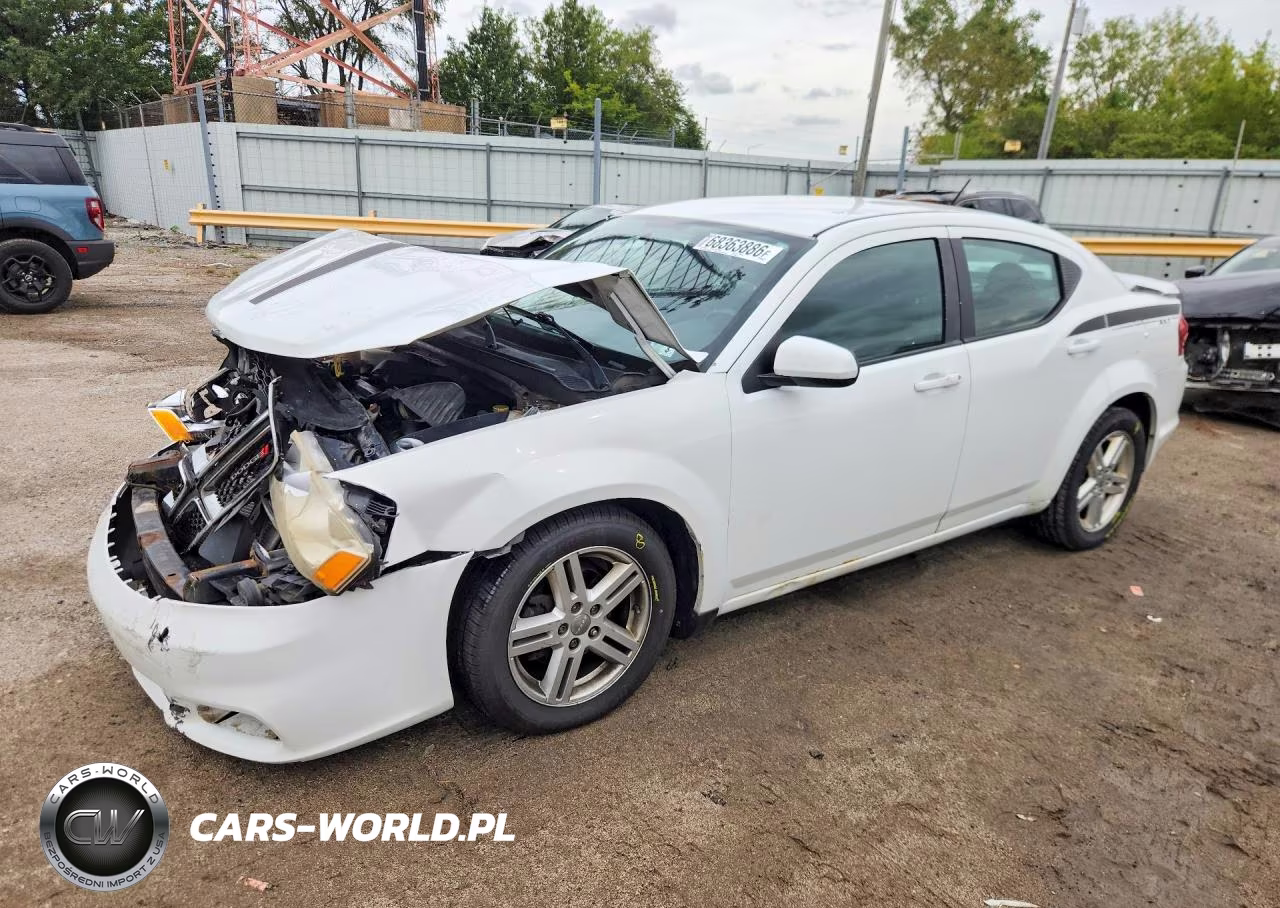 2013 Dodge Avenger Sxt VIN:1C3CDZCB5DN519996 - 1