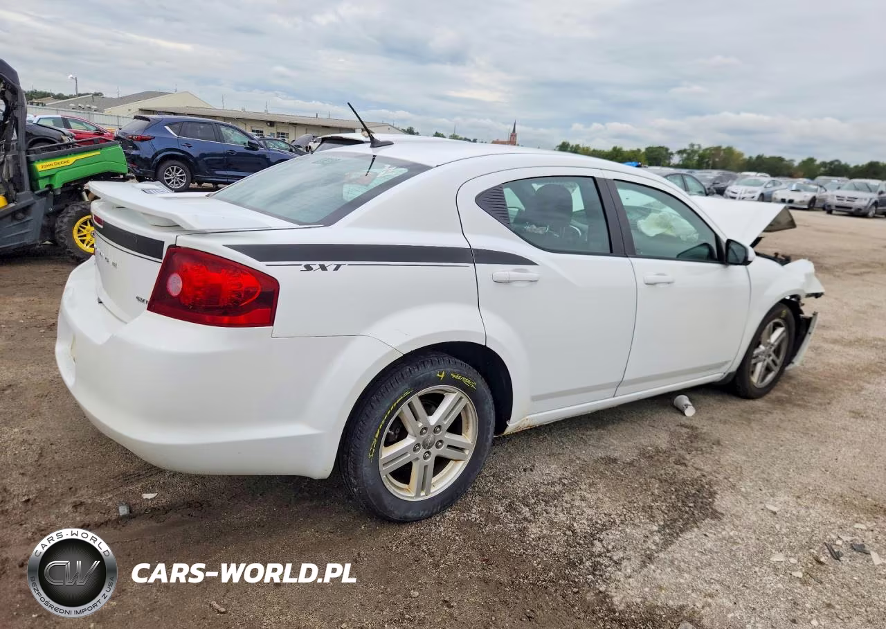 2013 Dodge Avenger Sxt VIN:1C3CDZCB5DN519996 - 3