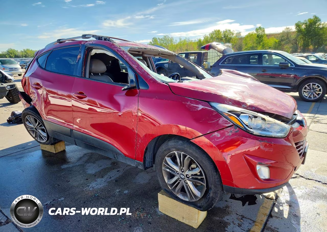 2015 Hyundai Tucson Se VIN:KM8JUCAG4FU021856 - 4