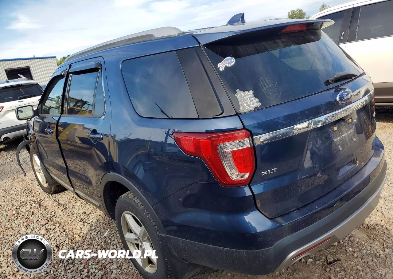 2017 Ford Explorer Xlt VIN:1FM5K8D86HGB03288 - 2