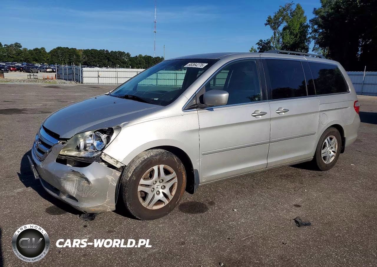 2007 Honda Odyssey Ex VIN:5FNRL38417B445401 - 1