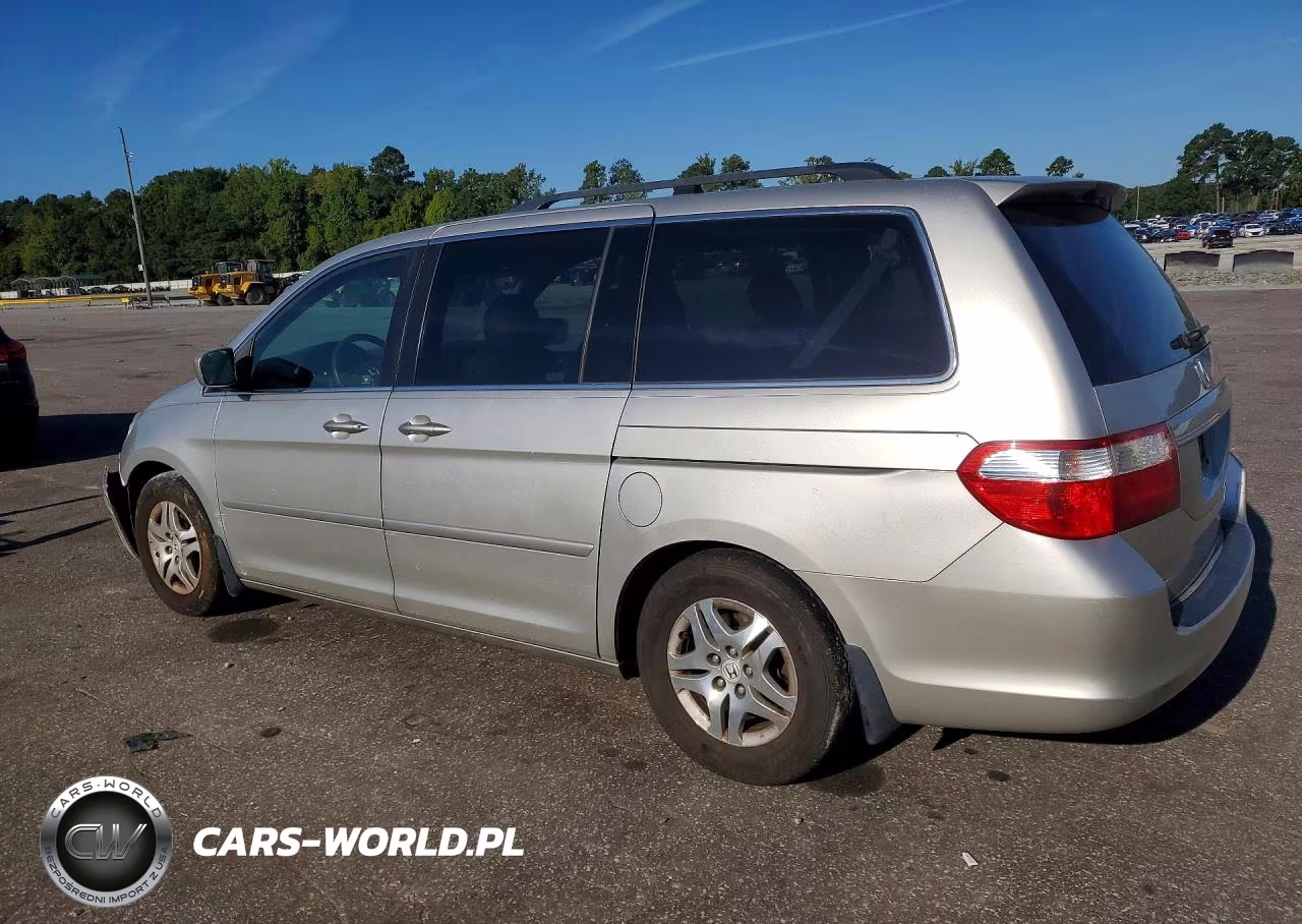 2007 Honda Odyssey Ex VIN:5FNRL38417B445401 - 2