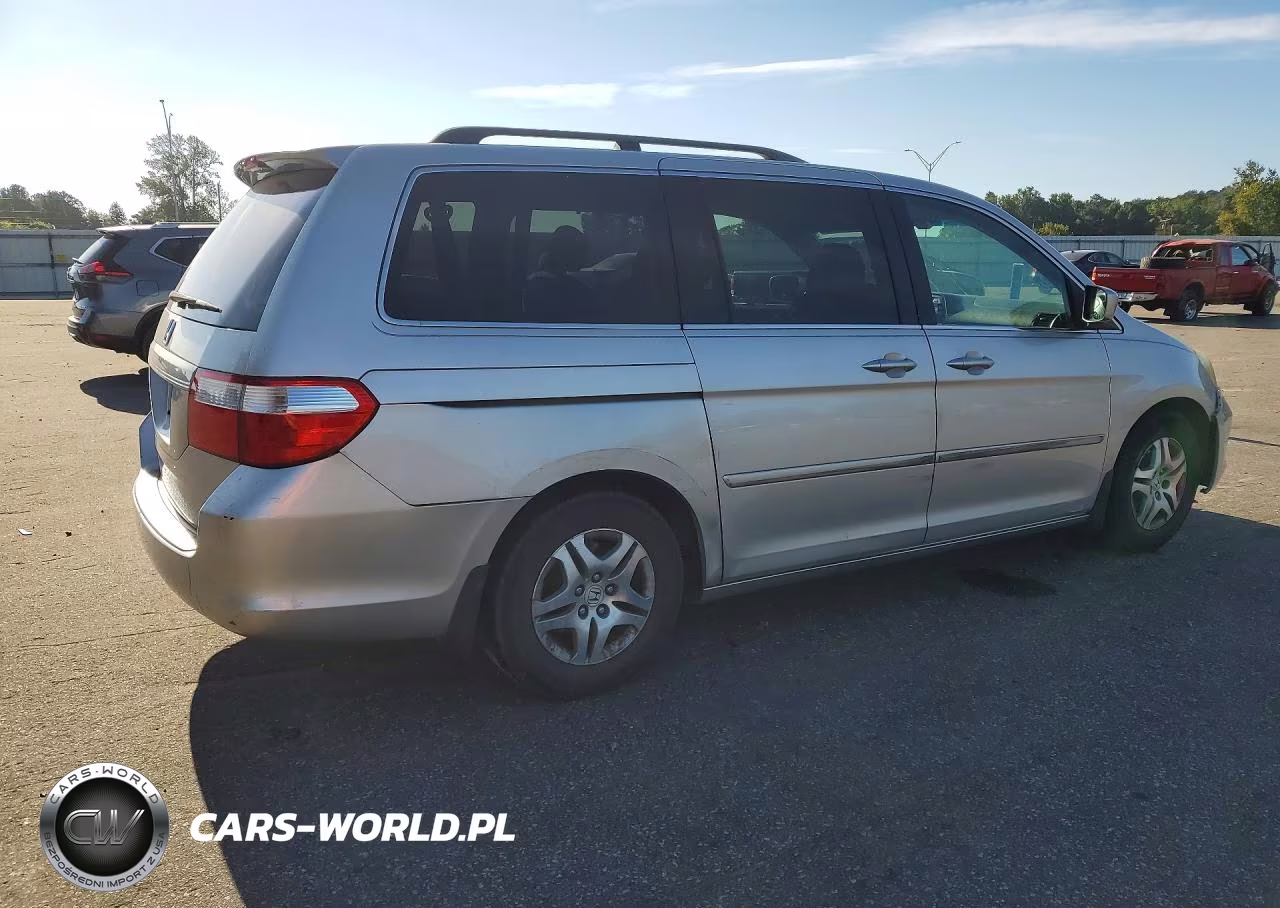 2007 Honda Odyssey Ex VIN:5FNRL38417B445401 - 3