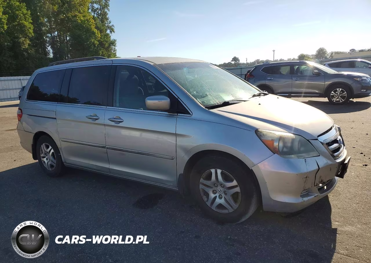 2007 Honda Odyssey Ex VIN:5FNRL38417B445401 - 4
