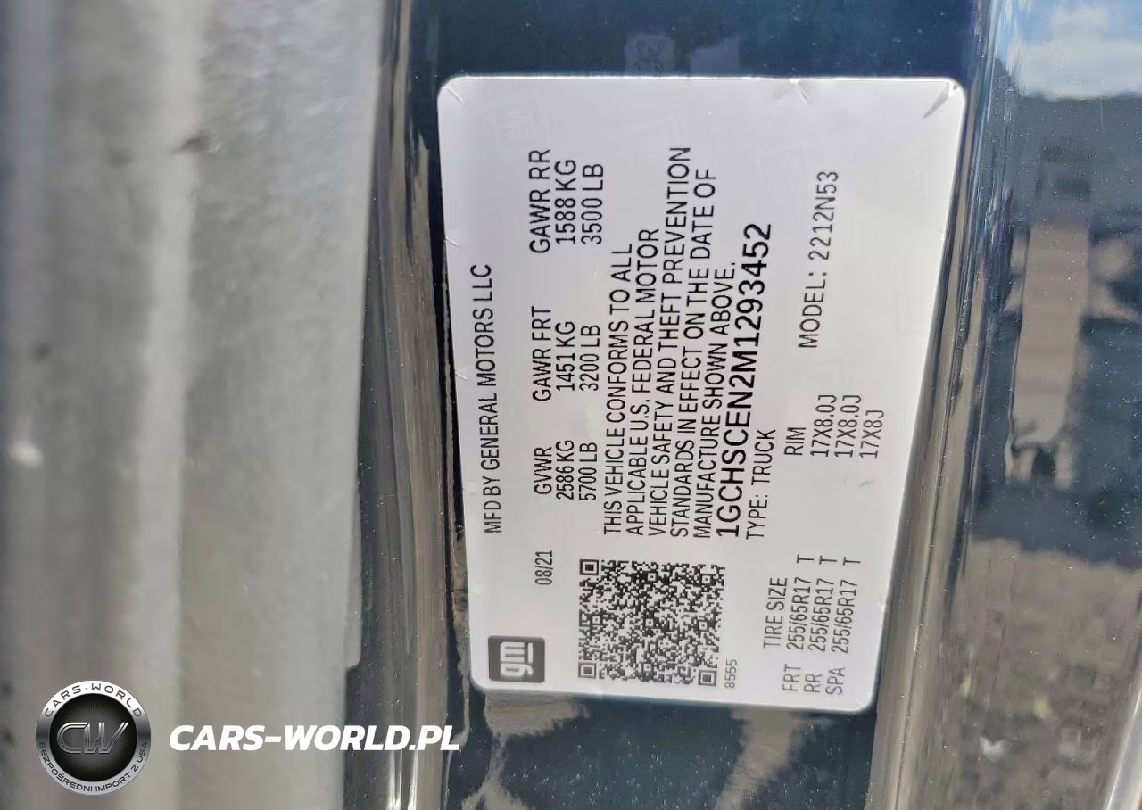 2021 Chevrolet Colorado Lt VIN:1GCHSCEN2M1293452 - 12