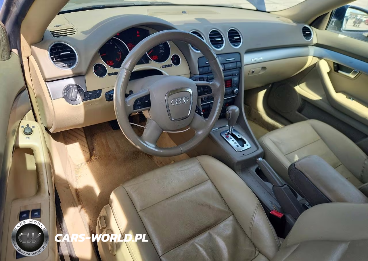 2007 Audi A4 2.0T Cabriolet Quattro VIN:WAUDF48H87K035768 - 8