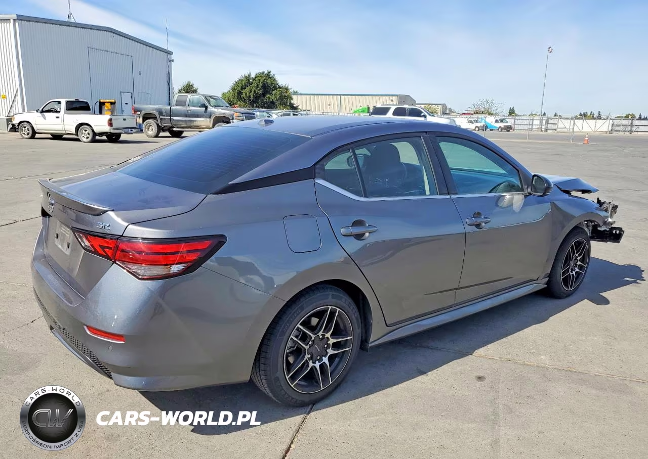 2021 Nissan Sentra Sr VIN:3N1AB8DV9MY326722 - 3
