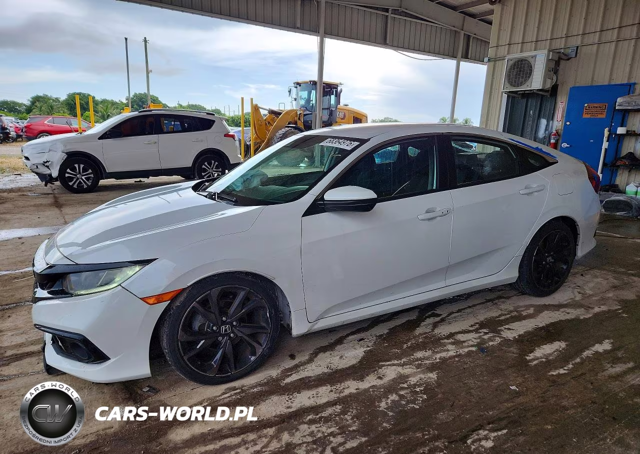 2020 Honda Civic Sport VIN:2HGFC2F80LH595752 - 1