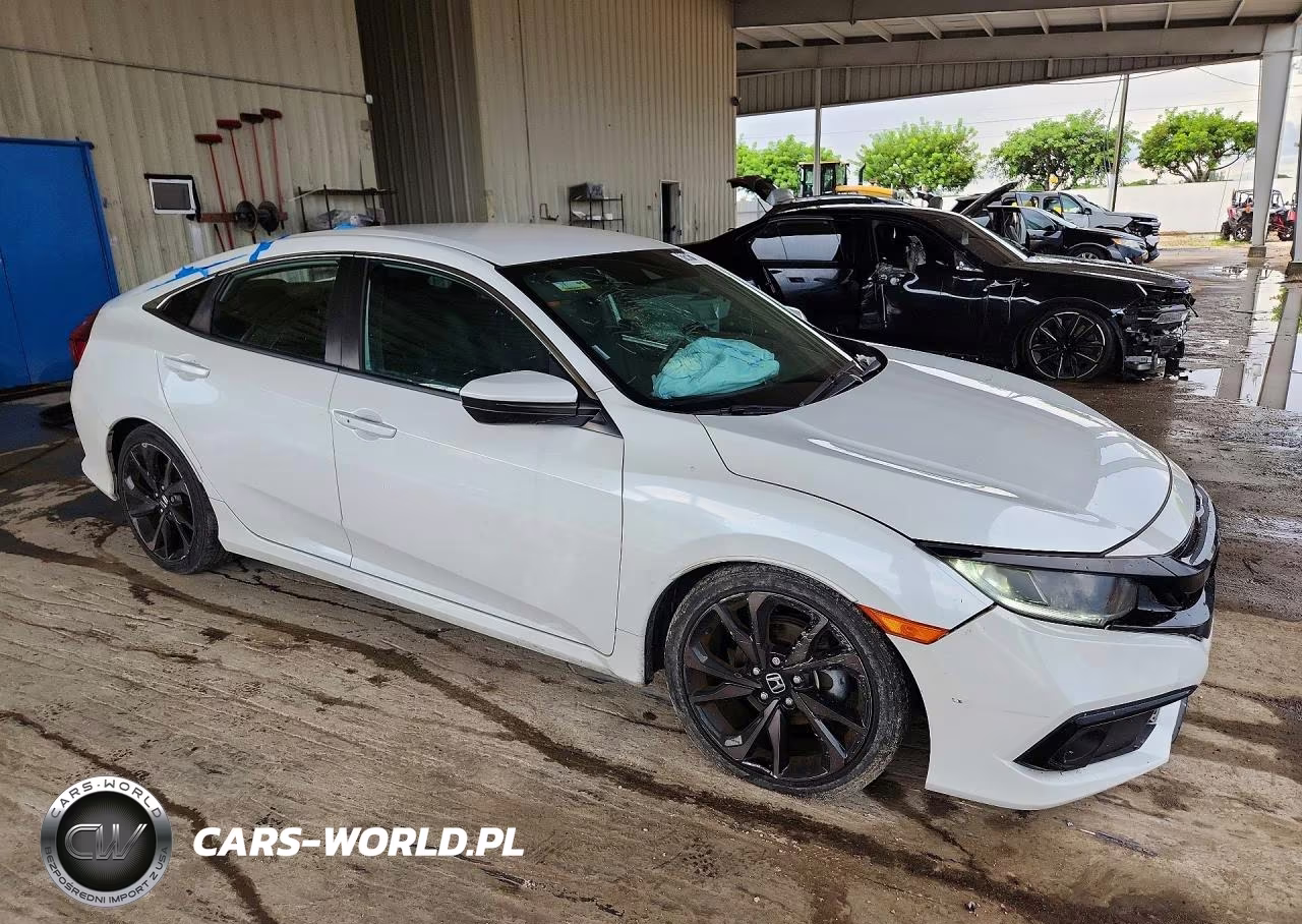 2020 Honda Civic Sport VIN:2HGFC2F80LH595752 - 4