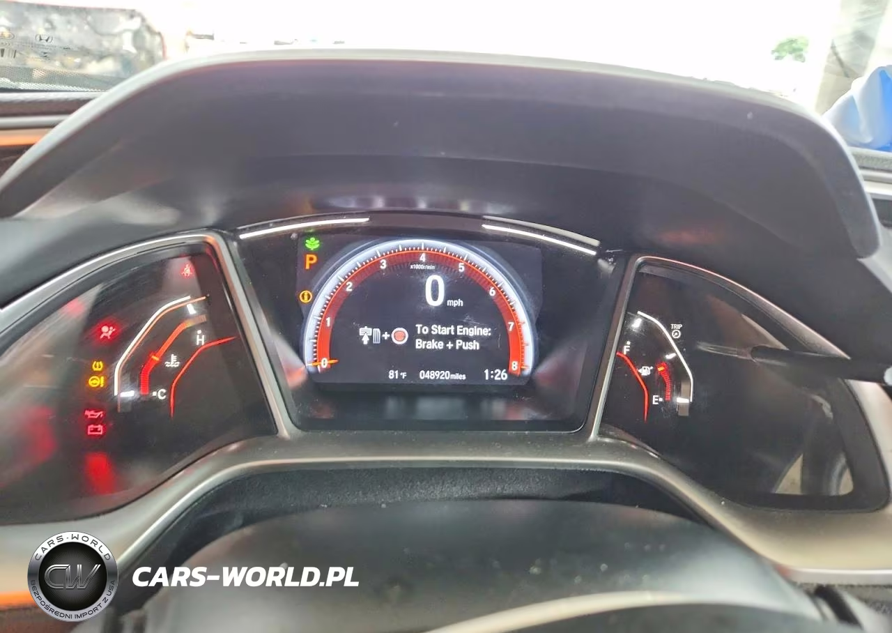 2020 Honda Civic Sport VIN:2HGFC2F80LH595752 - 9