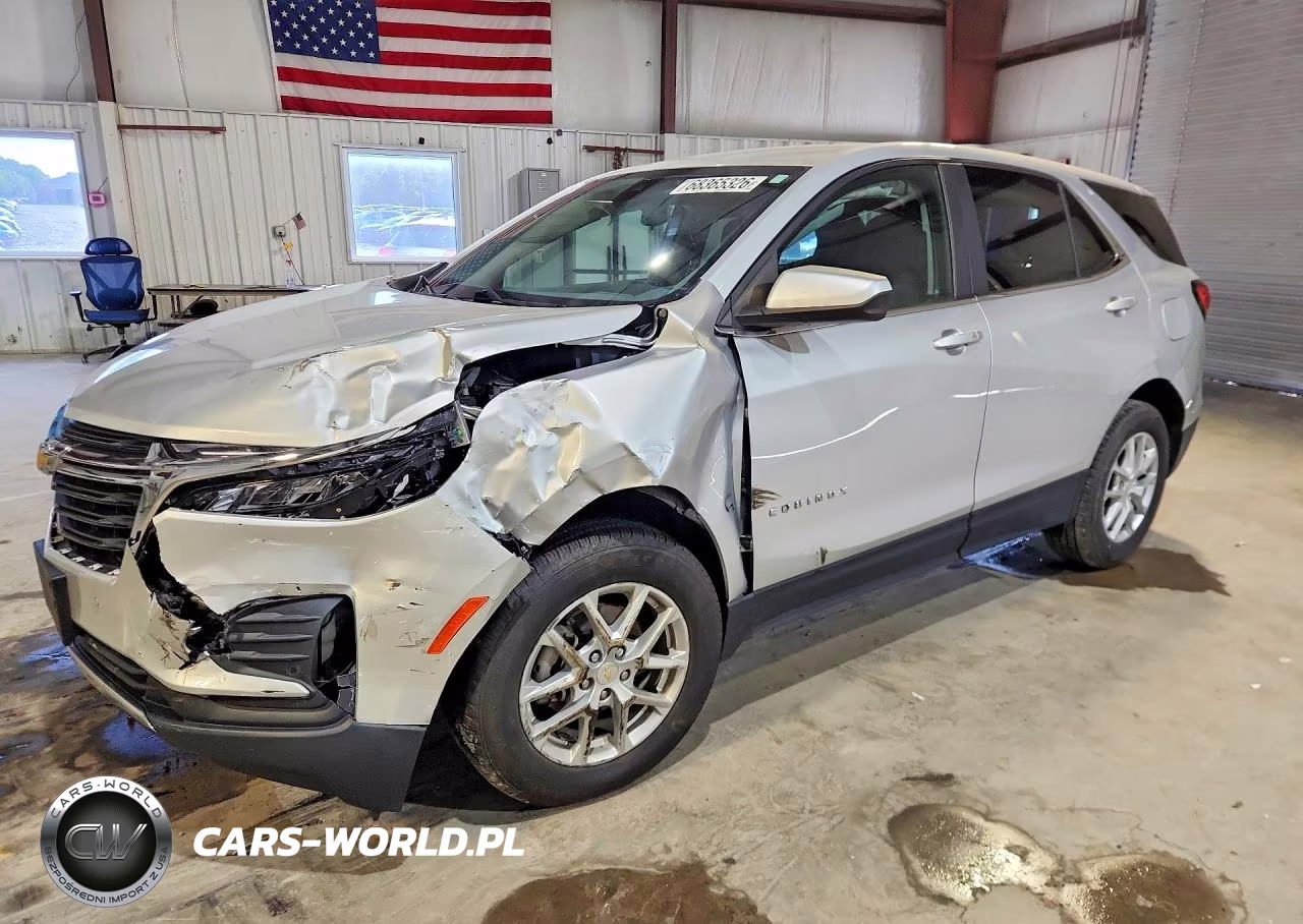 2022 Chevrolet Equinox Lt VIN:3GNAXUEV9NL258823 - 1