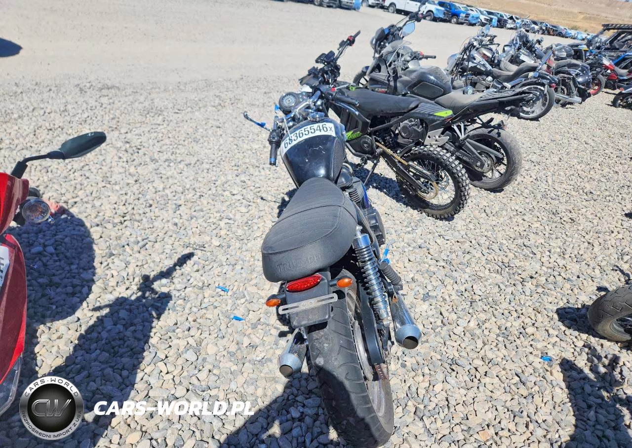 2007 Triumph Motorcycle Bonneville VIN:SMT900K147T291271 - 4