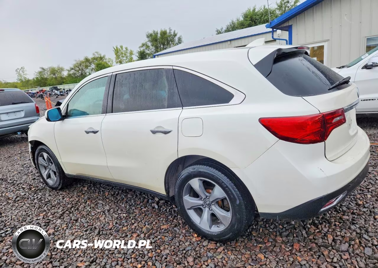 2016 Acura Mdx VIN:5FRYD4H2XGB047695 - 2