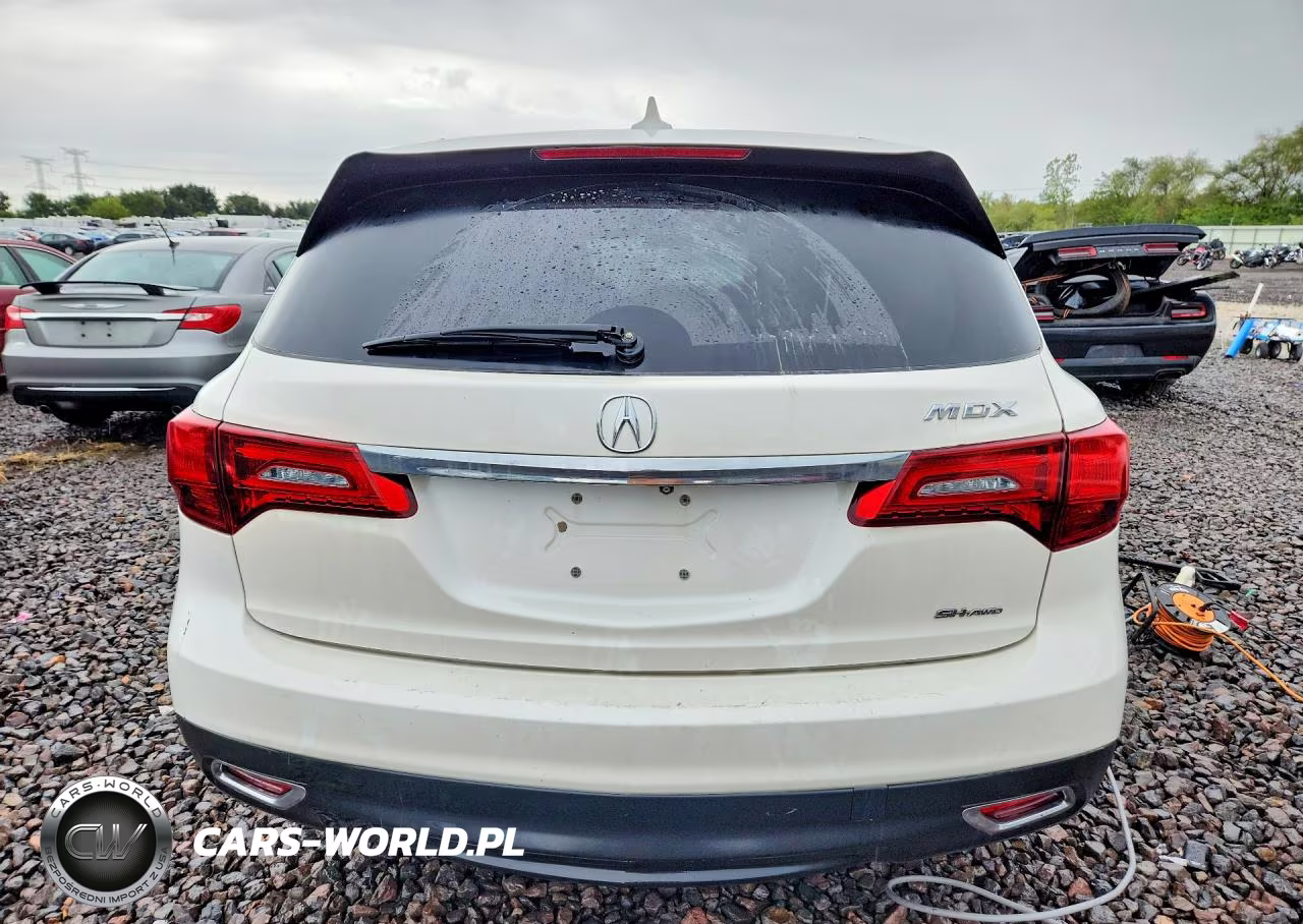 2016 Acura Mdx VIN:5FRYD4H2XGB047695 - 6