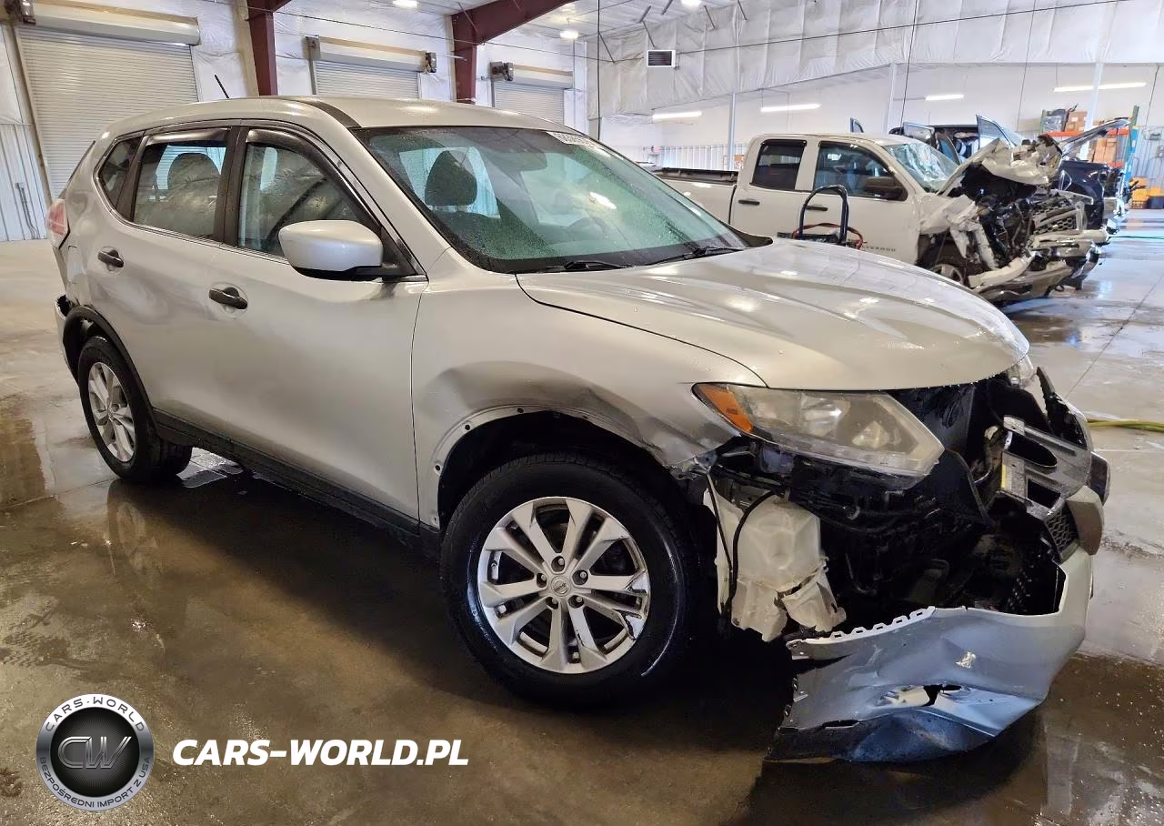 2016 Nissan Rogue S VIN:KNMAT2MVXGP675028 - 4