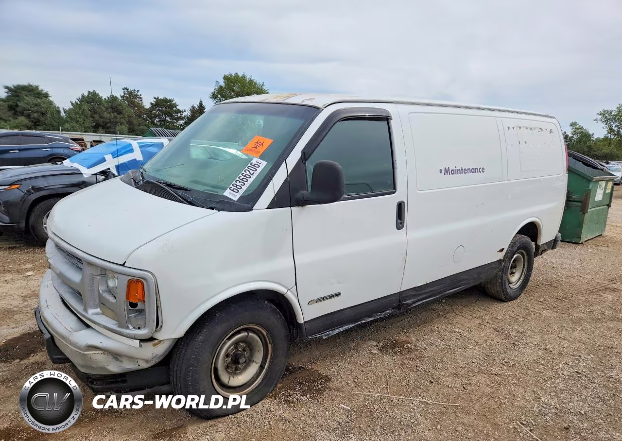 2001 Chevrolet Express G2500 Delivery Van VIN:1GCFG25M011138064 - 1