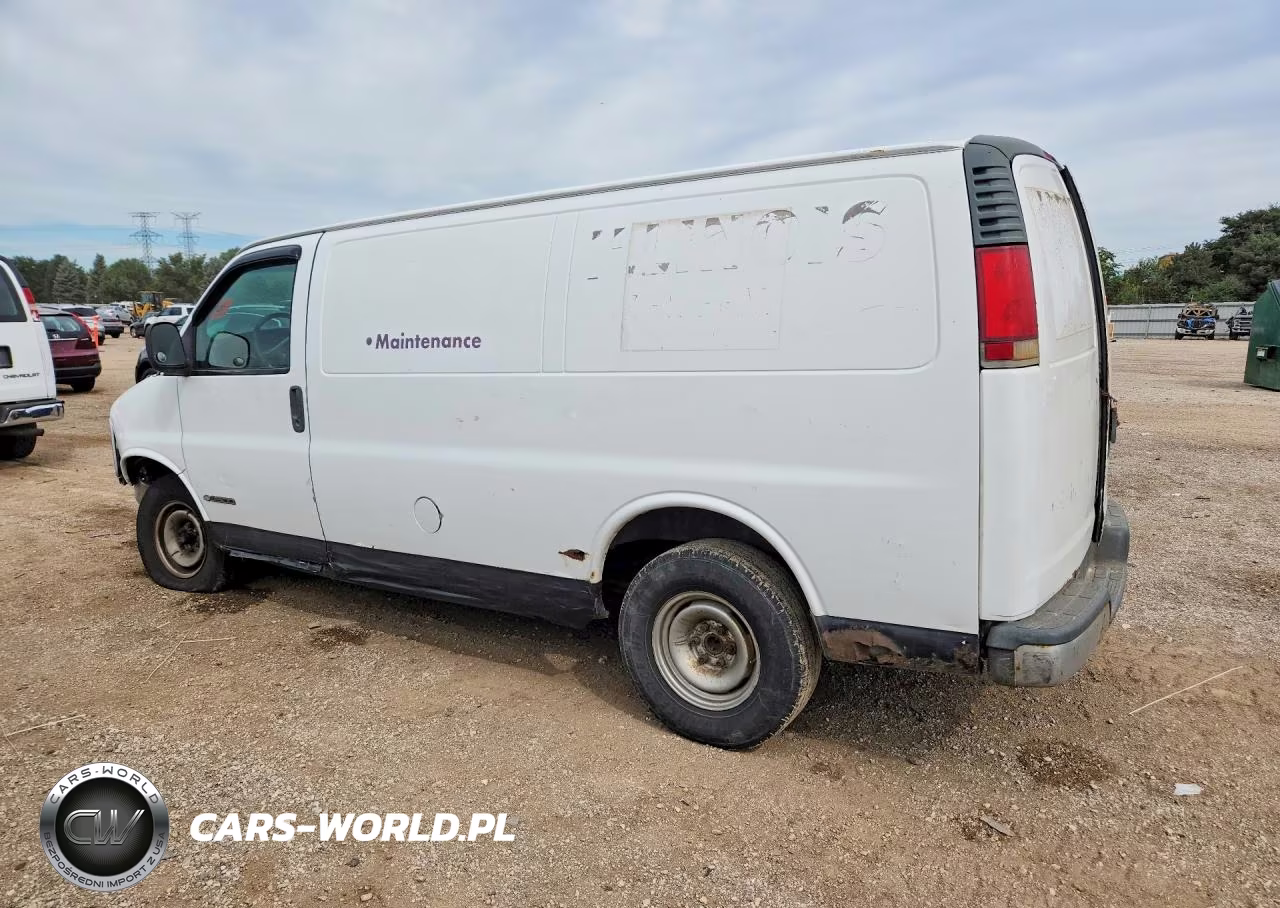 2001 Chevrolet Express G2500 Delivery Van VIN:1GCFG25M011138064 - 2