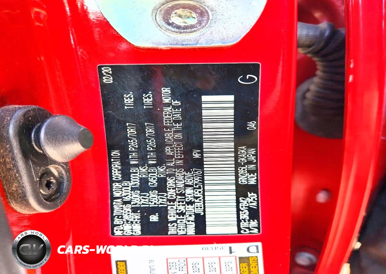 2020 Toyota 4 Runner Sr5 VIN:JTEBU5JR5L5799767 - 13