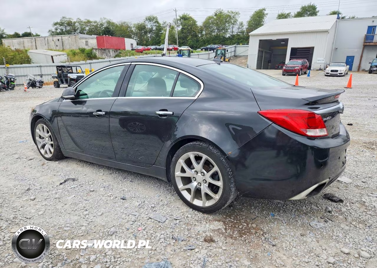 2013 Buick Regal Gs VIN:2G4GV5GV6D9217851 - 2