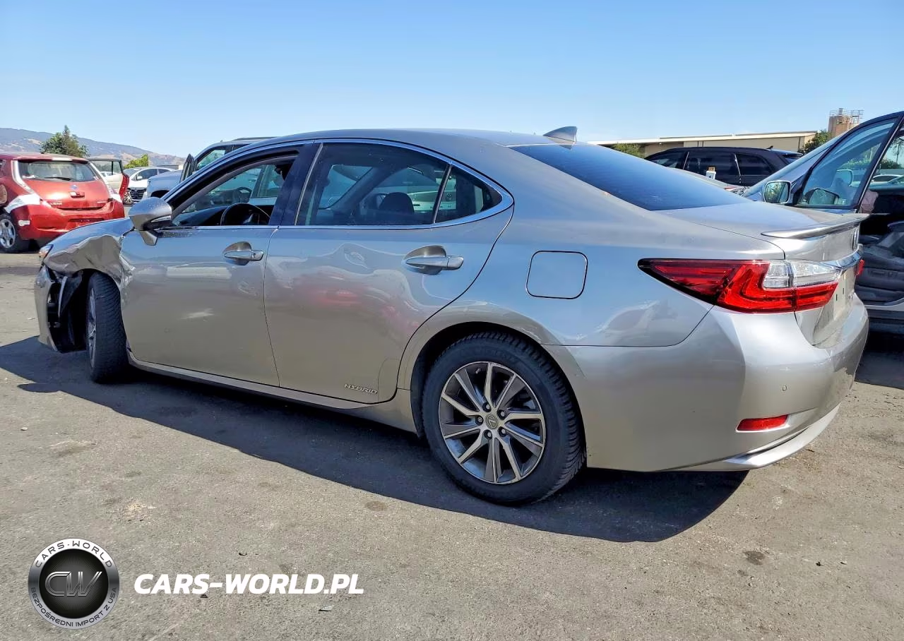 2017 Lexus Es 300H VIN:JTHBW1GG5H2141726 - 2