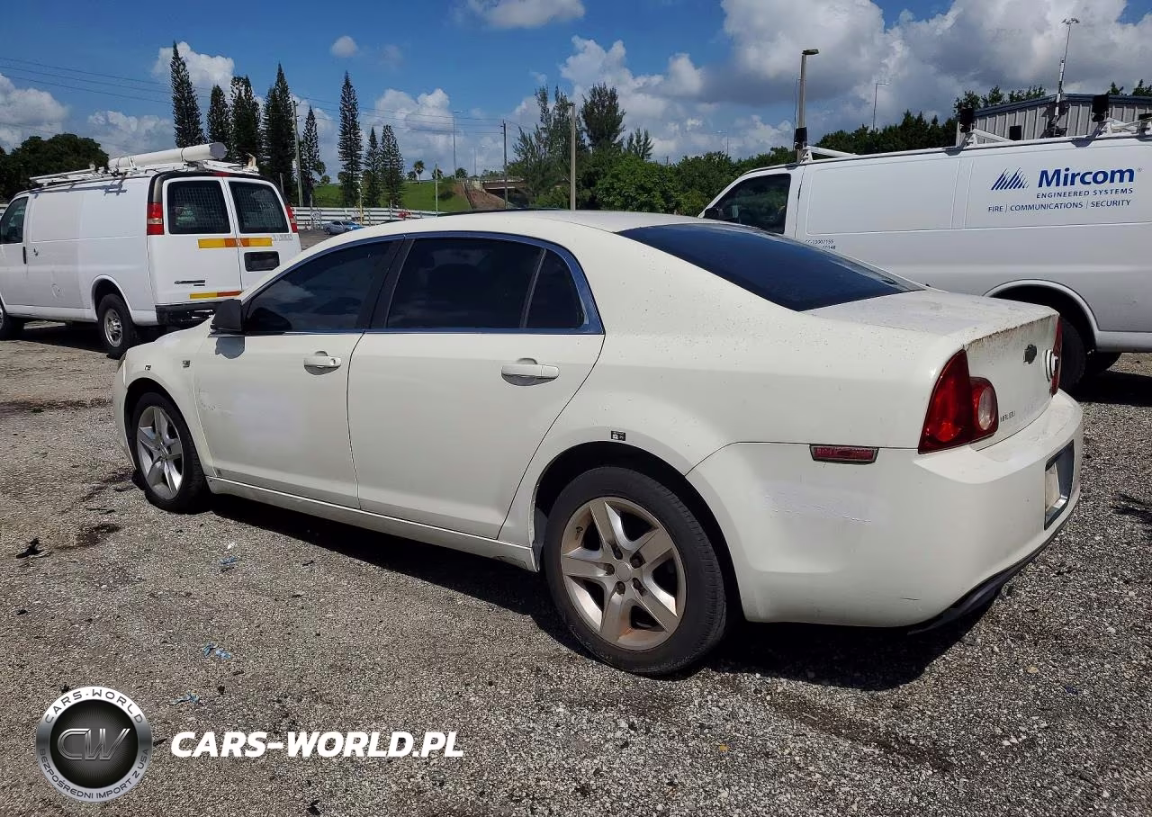2008 Chevrolet Malibu Ls VIN:1G1ZG57N984217738 - 2