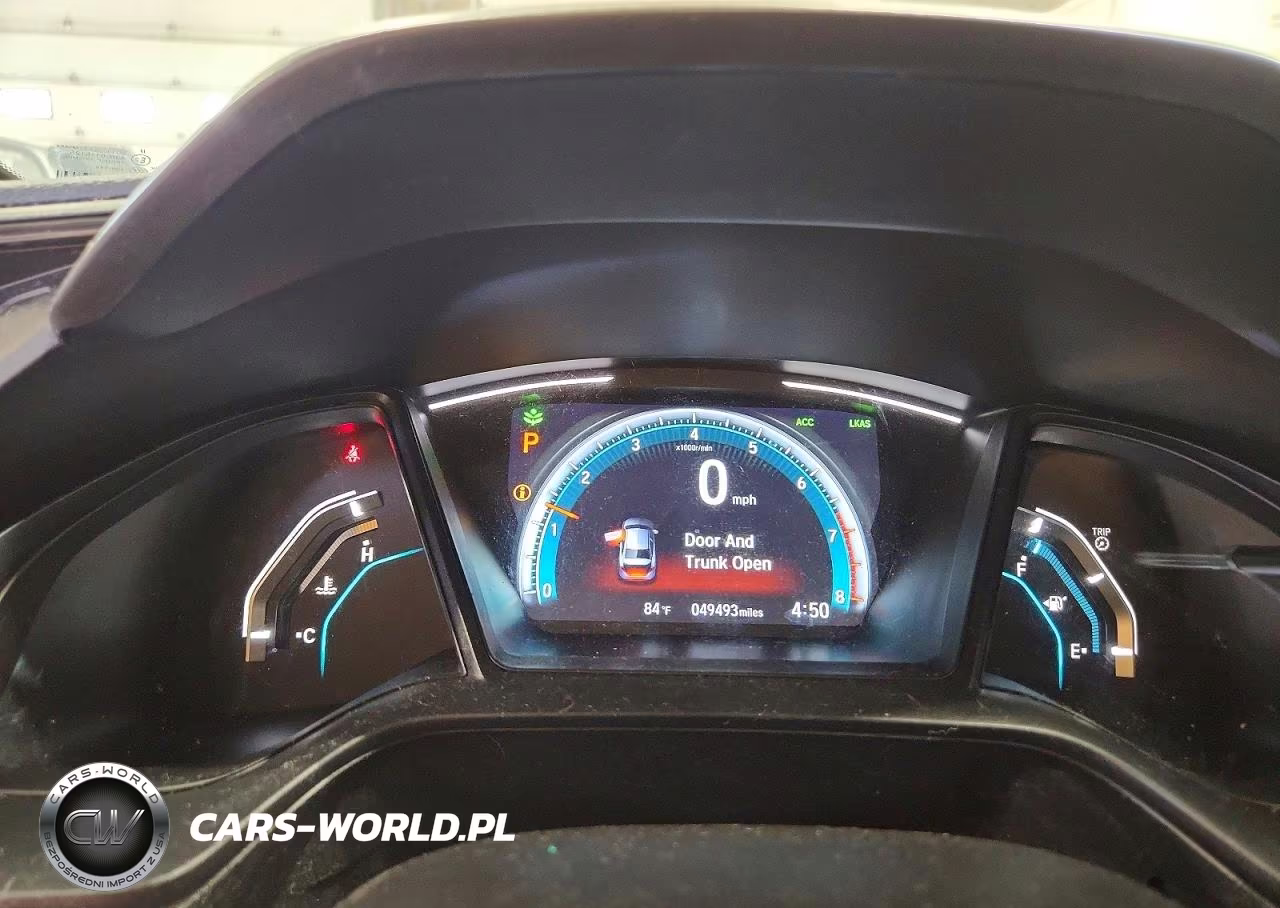 2019 Honda Civic Lx VIN:19XFC2F69KE036272 - 9