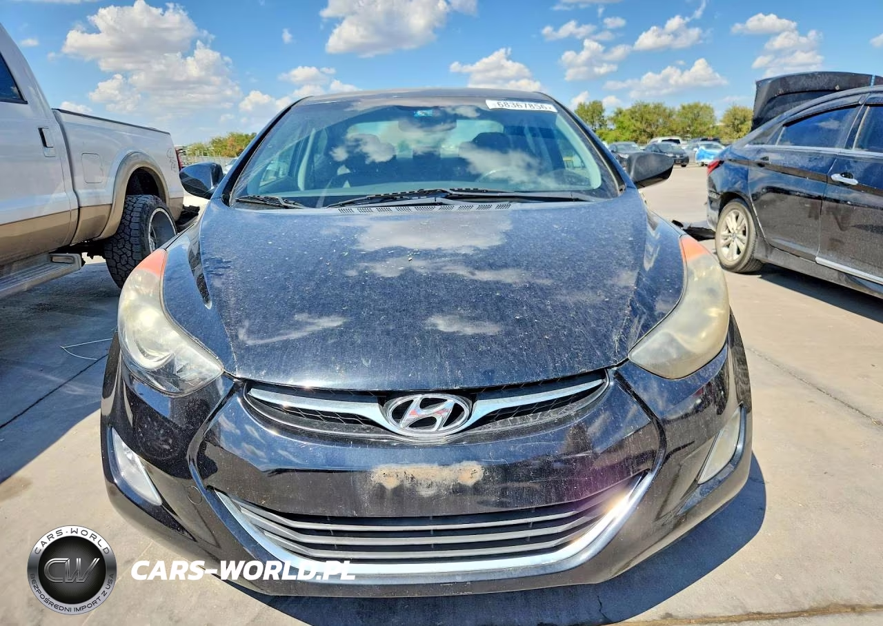 2012 Hyundai Elantra Gls VIN:KMHDH4AE6CU464785 - 5