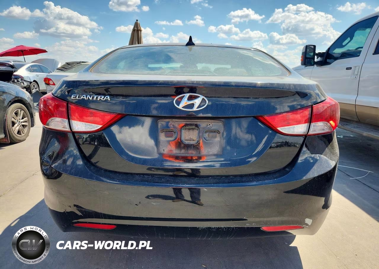 2012 Hyundai Elantra Gls VIN:KMHDH4AE6CU464785 - 6