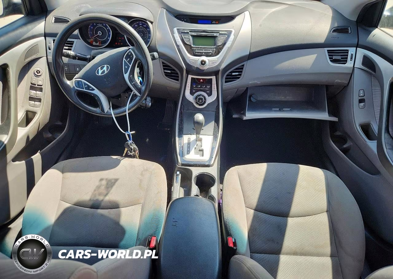 2012 Hyundai Elantra Gls VIN:KMHDH4AE6CU464785 - 8